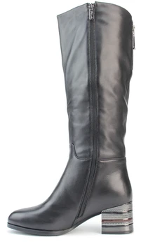 Женские черные сапоги Bludo (Евромех)