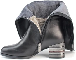 Женские черные сапоги Bludo (Евромех)