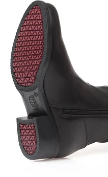 Женские черные сапоги Janita (Натуральный мех)