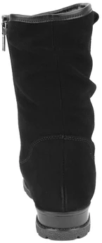 Женские черные полусапоги Janita (Натуральный мех)