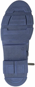 Женские синие ботинки Shoiberg (Байка)