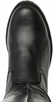 Женские черные сапоги Romer (Натуральный мех)