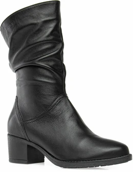 Женские черные полусапоги Romer (Байка)