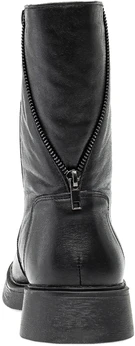 Женские черные полусапоги Romer (Натуральный мех)