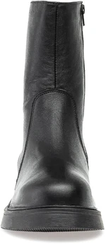 Женские черные полусапоги Romer (Натуральный мех)