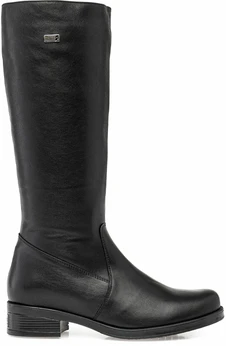 Женские черные сапоги Janita (Байка)