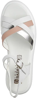 Женские белые босоножки Baden