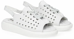 Женские белые босоножки Baden