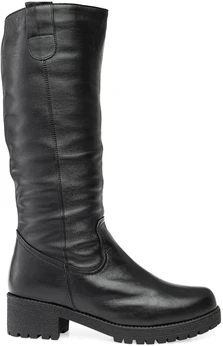 Женские черные сапоги Baden (Натуральный мех)