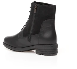 Женские черные ботинки Janita (Натуральный мех)