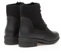 Женские черные ботинки Janita (Натуральный мех)