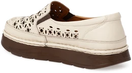 Женские бежевые полуботинки Ascalini