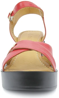 Женские красные босоножки Dakkem