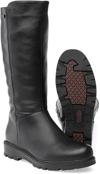 Женские черные сапоги Baden (Натуральный мех)