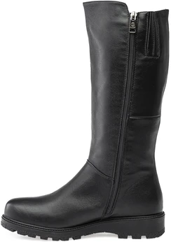 Женские черные сапоги Baden (Натуральный мех)