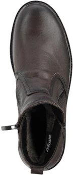 Мужские коричневые ботинки Baden (Натуральная шерсть)