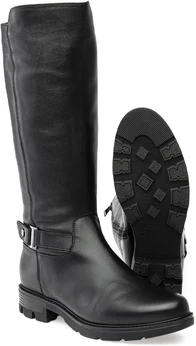 Женские черные сапоги Baden (Натуральный мех)