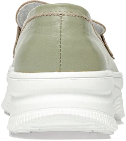 Женские зеленые мокасины Shoiberg