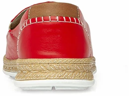 Женские красные полуботинки Shoiberg