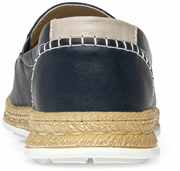 Женские синие полуботинки Shoiberg