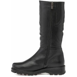 Женские черные сапоги Janita (Натуральный мех)