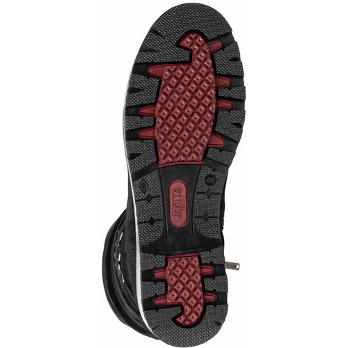 Женские черные сапоги Janita (Натуральный мех)