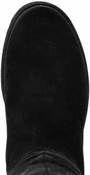 Женские черные сапоги Janita (Натуральный мех)