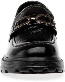 Женские черные лоферы Baden