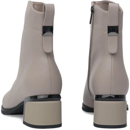 Женские бежевые ботильоны Baden (Байка)