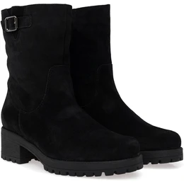 Женские черные полусапоги Janita (Натуральный мех)