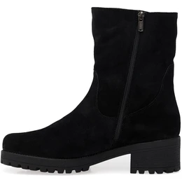 Женские черные полусапоги Janita (Натуральный мех)