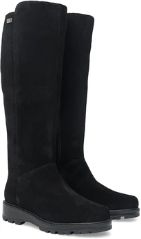 Женские черные сапоги Janita (Натуральный мех)