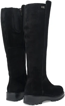 Женские черные сапоги Janita (Натуральный мех)