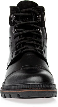 Мужские черные ботинки Baden (Натуральная шерсть)