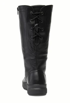 Женские черные сапоги Romer (Натуральный мех)