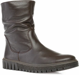 Женские коричневые полусапоги Romer (Натуральная шерсть)