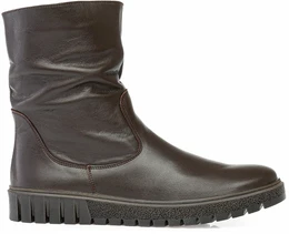 Женские коричневые полусапоги Romer (Натуральная шерсть)