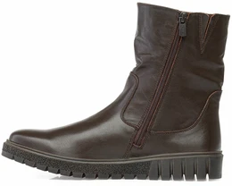 Женские коричневые полусапоги Romer (Натуральная шерсть)