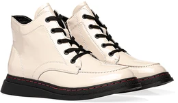 Женские бежевые ботинки Wilmar (Байка)