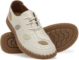 Женские бежевые полуботинки Baden