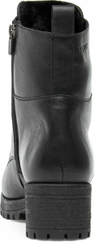 Женские черные ботинки Janita (Натуральный мех)