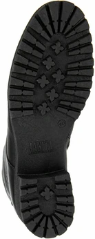 Женские черные ботинки Janita (Натуральный мех)