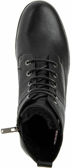 Женские черные ботинки Janita (Натуральный мех)