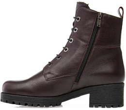 Женские фиолетовые ботинки Janita (Натуральный мех)