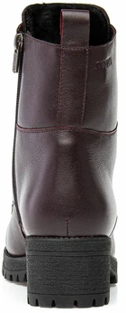 Женские фиолетовые ботинки Janita (Натуральный мех)