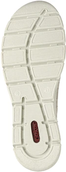 Женские бежевые полуботинки Rieker