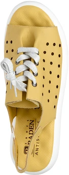 Женские желтые босоножки Baden