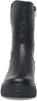 Женские черные полусапоги ALEXIA LEVINI (Натуральный мех)