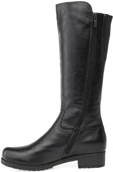 Женские черные сапоги Francesco Donni (Натуральный мех)