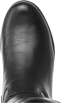 Женские черные сапоги Francesco Donni (Натуральный мех)